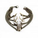 Bronze Deer Bracelet